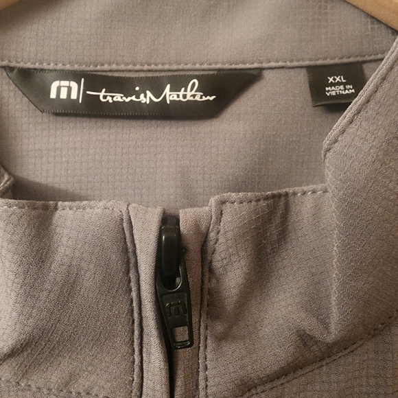 Travis Mathew Gray Full Zip High-performance Jacket Mens XXL - Picture 4 of 10